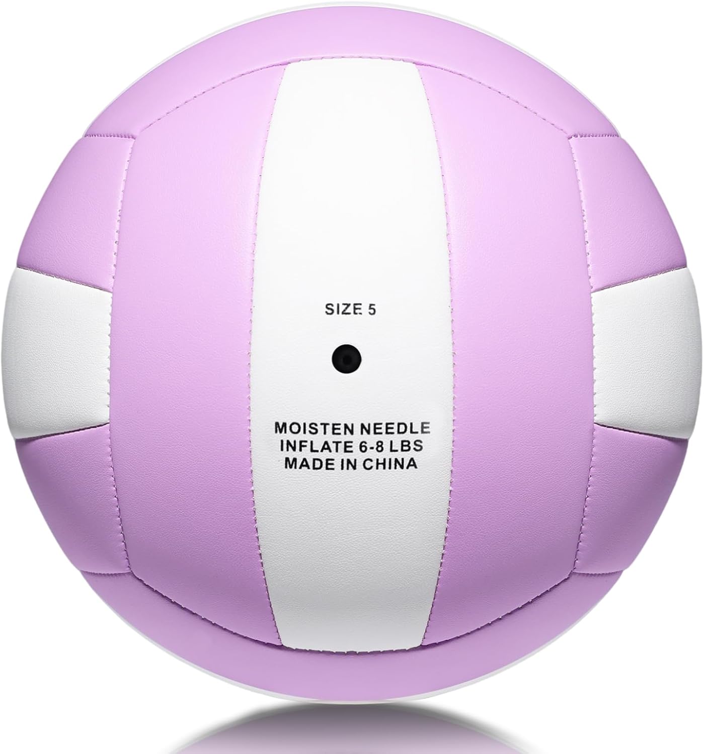 Softy Volleyball, Durable PU Leather,Waterproof Indoor Outdoor Soft Volleyball for Beach Game Gym Training (Official Size 5)