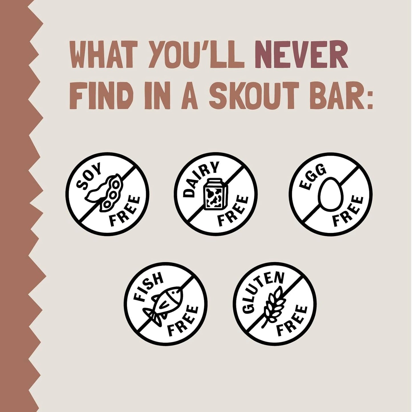 Skout Organic Cookie Dough Kids Snack Bars (18 Pack) | Organic Kids Snack Bars | School Snacks & Lunch Snacks | Vegan & Paleo | Gluten, Dairy, Grain, Peanut Free