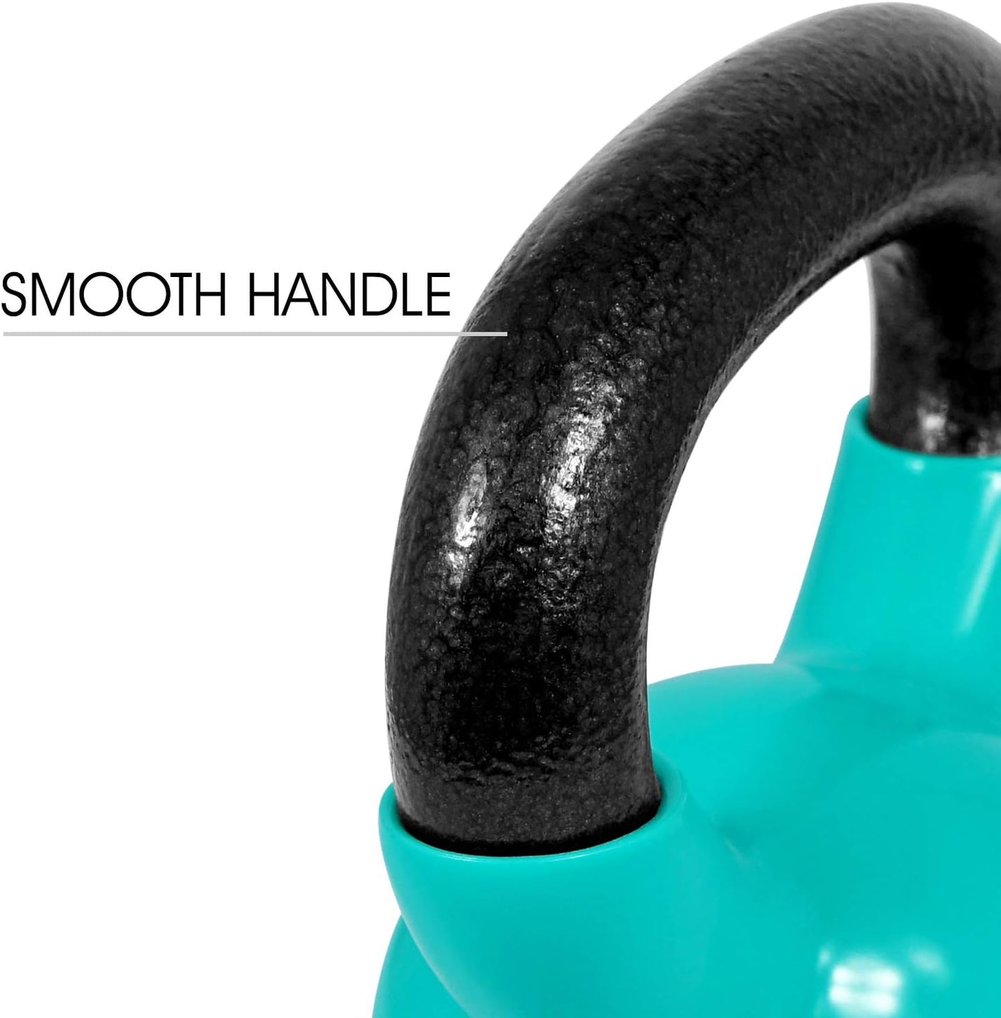 Yes4All Kettlebell Set Vinyl Coated Weights Combo for Full Body Workout Equipment Push up, Grip Strength Training, Dumbbell Weights Exercises