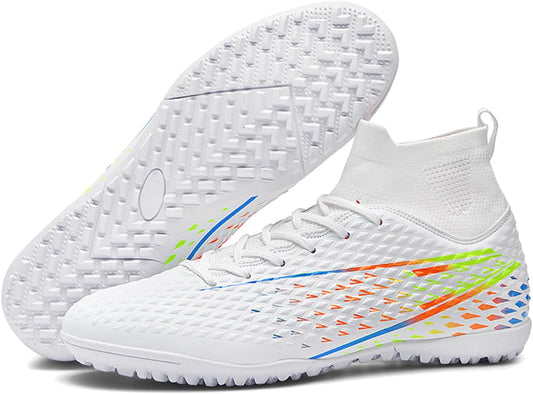 Mens Soccer Cleats Womens Indoor Soccer Shoes Wide Baseball Turf Shoes Adult Youth Rugby Shoes Big Boys Small Spikes AG TF Football Boots