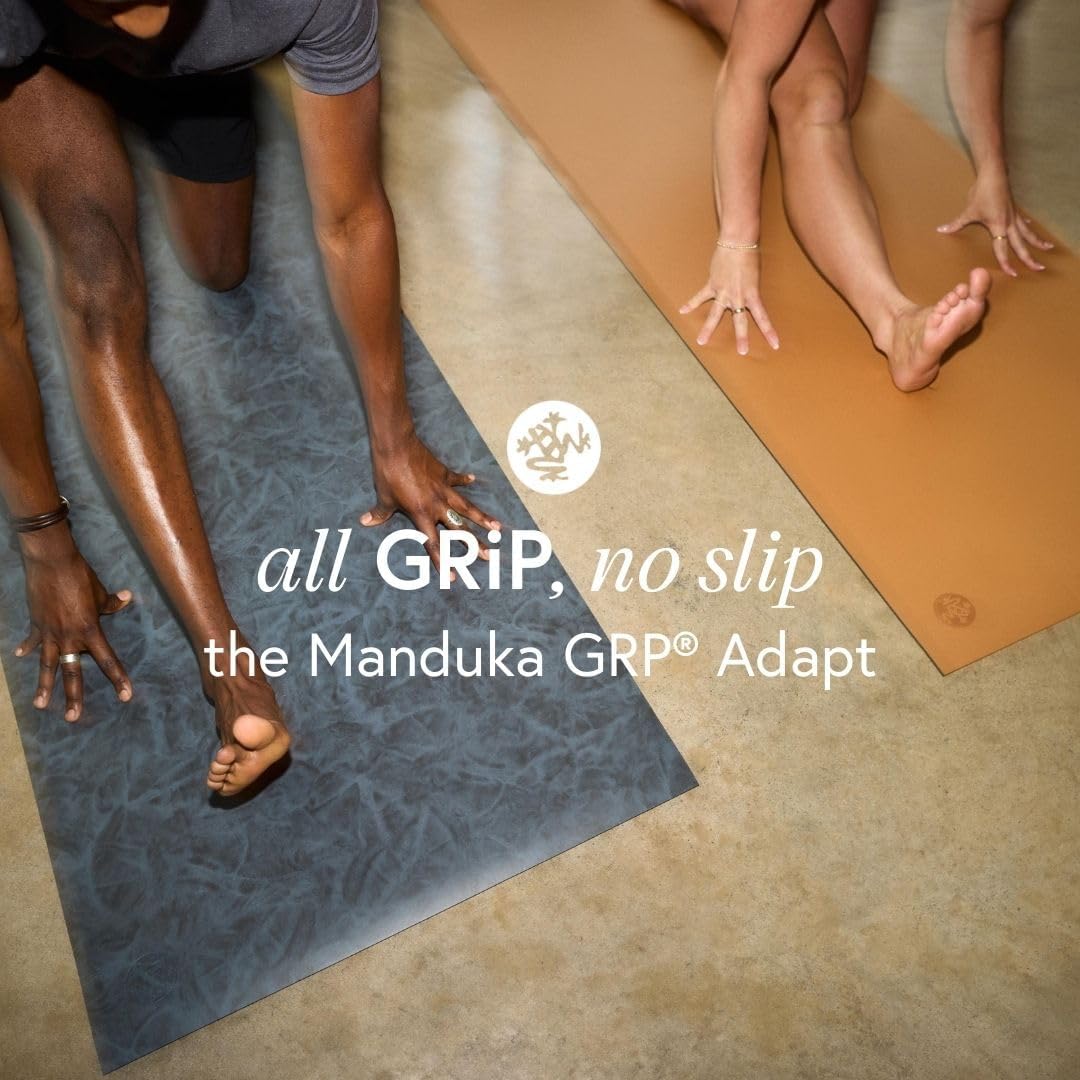 Manduka GRP Adapt Yoga Mat 71" - 5mm | Ultimate Grip | Sweat Ready for Any Style of Yoga | 71 x 24 inches