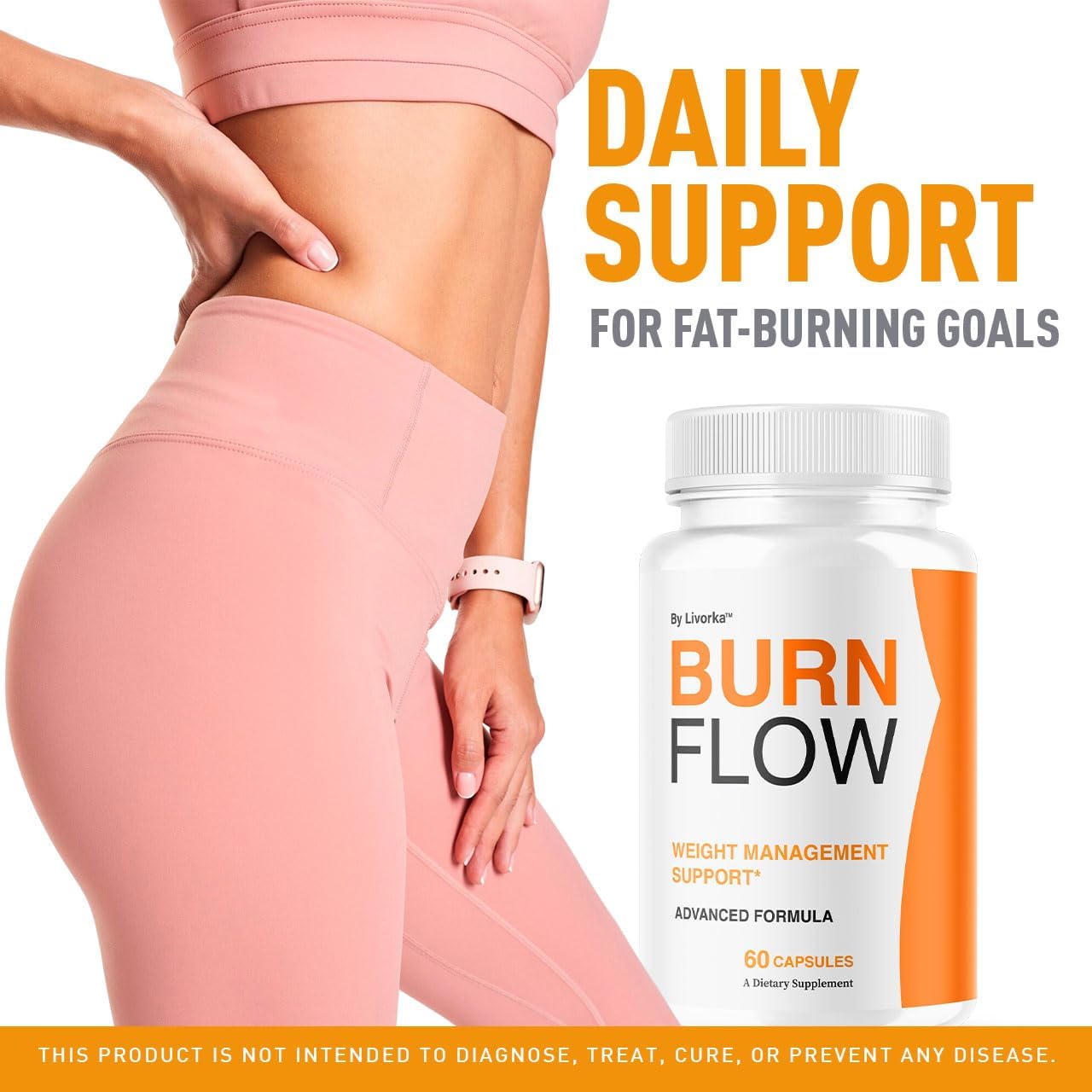 (2 Pack) BurnFlow Capsules - Official BurnFlow Advanced Premium Formula, All Natural BurnFlow Support Capsules for Overall Health & Wellness, BurnFlow Pills Reviews, 120 Capsules for 2 Months