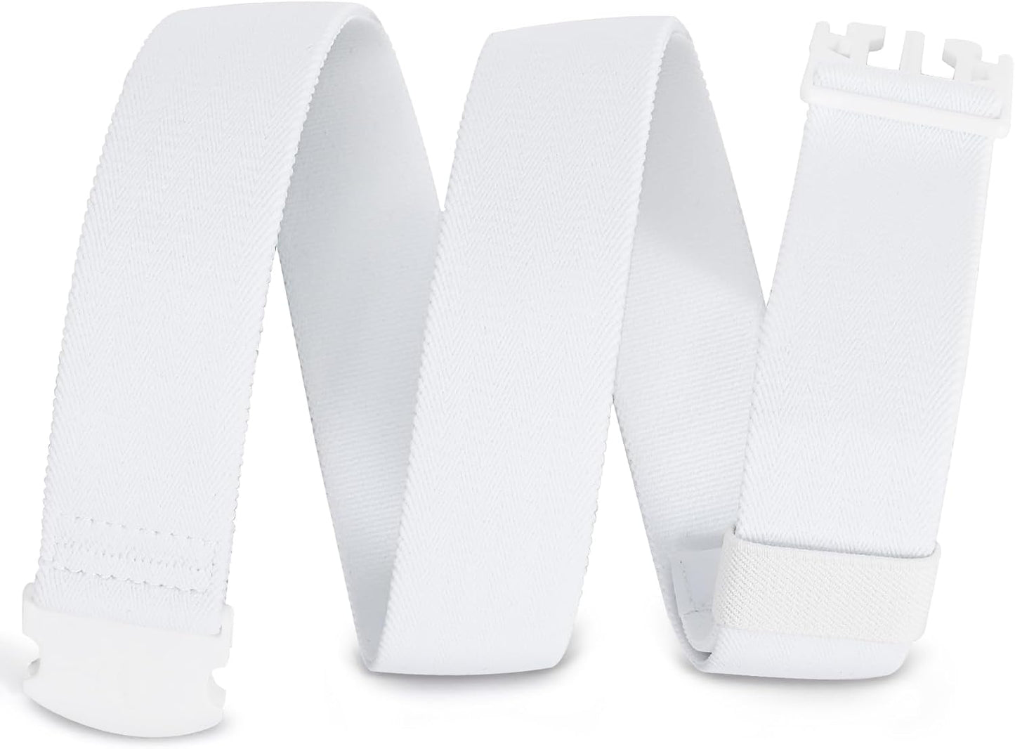 WHIPPY Mens Elastic Stretch Belt Unisex Adventure Web Belt for Women Men with Non-Metal Buckle Adjustable Belts