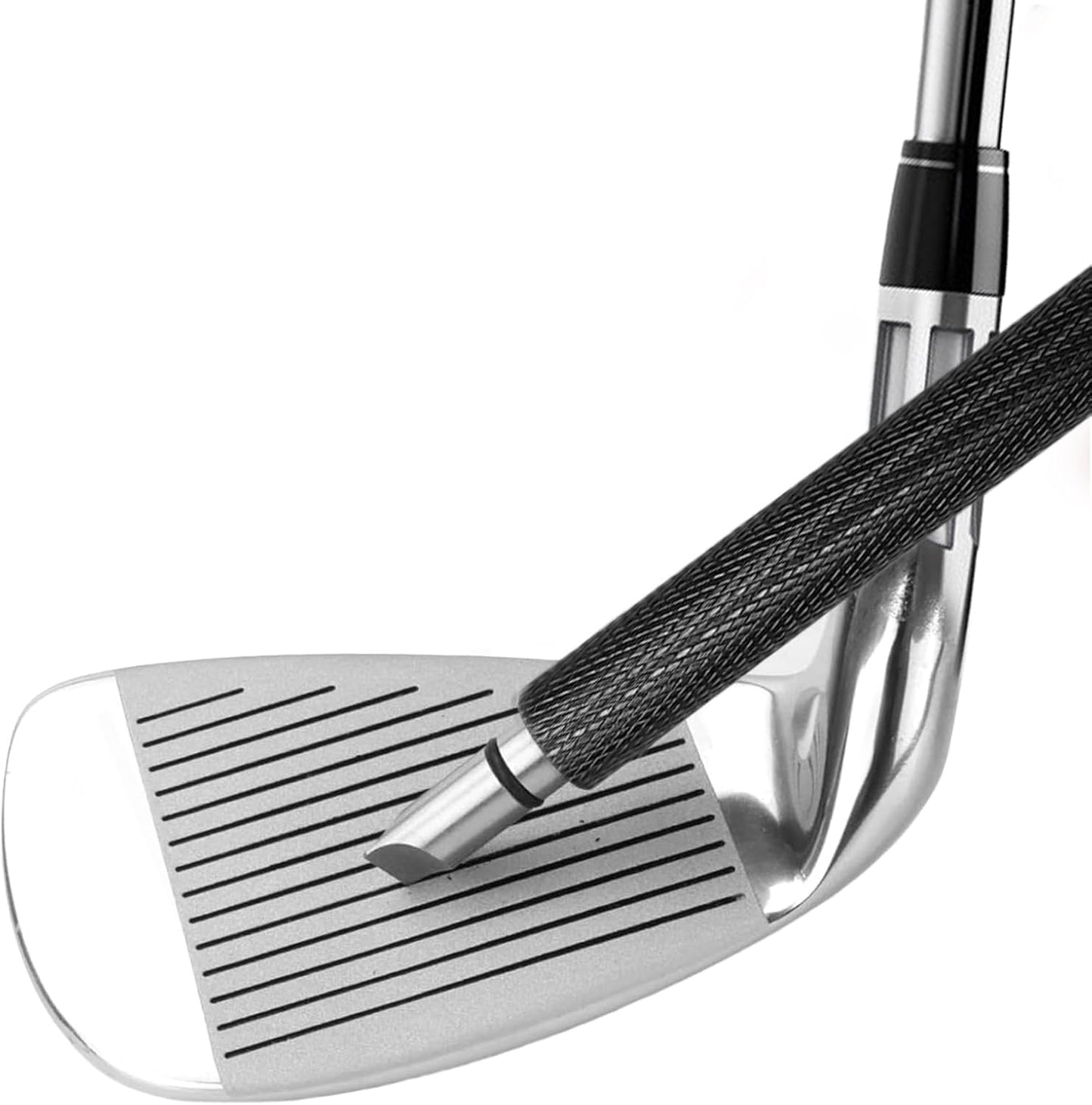 Pro Golf Club Cleaner Brush Golf Groove Sharpener Tool with Retainer Clip and Squeeze Water Bottle 7.5 Inches Holds 4 Ounces of Water, Essentials Golf Bag Accessories Best Golf Gifts for Men