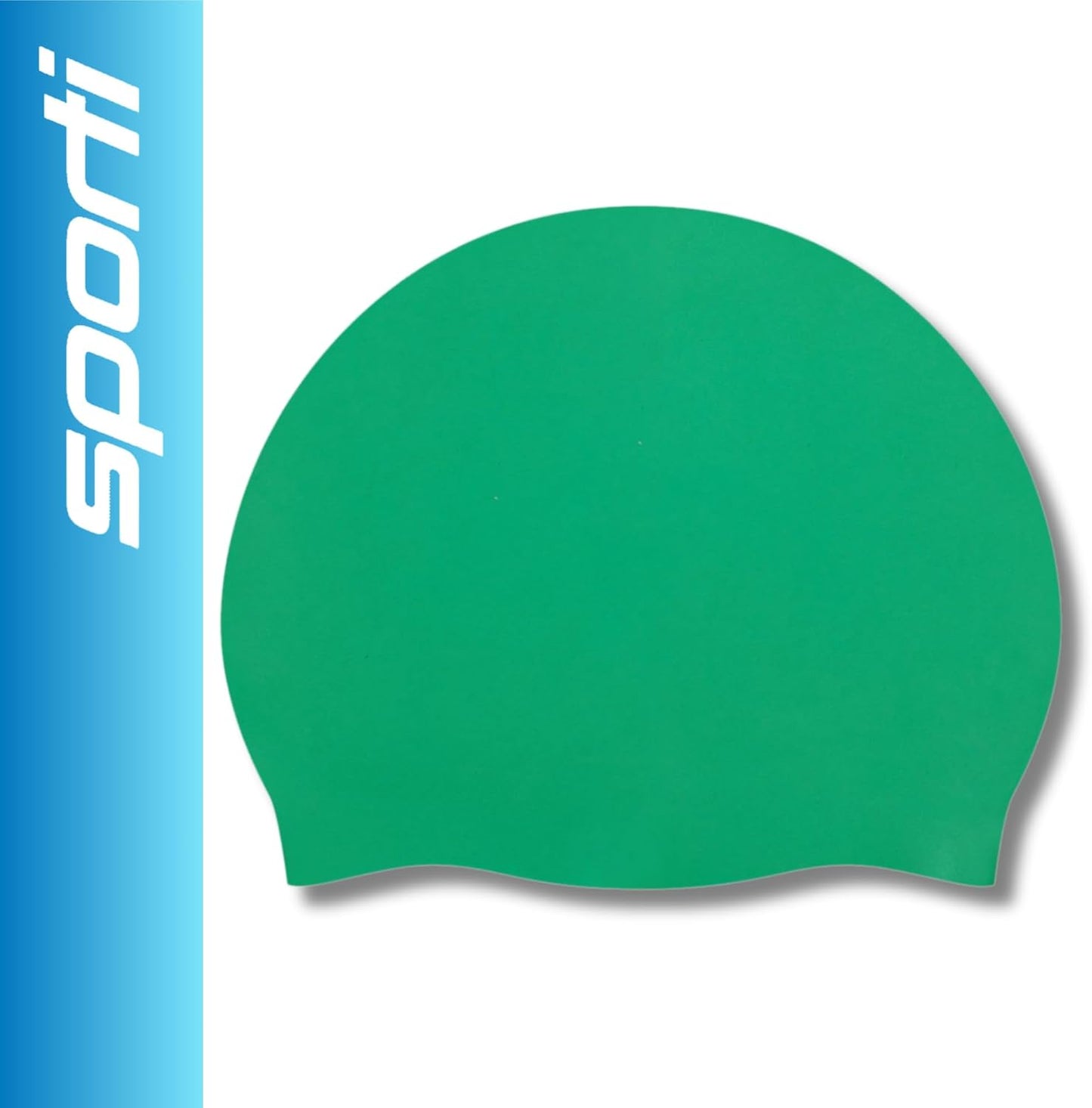 Sporti Silicone Swim Cap for Kids, Unisex Youth Swimming Cap, Protection Bathing Caps for Your Children, Aged 2-10
