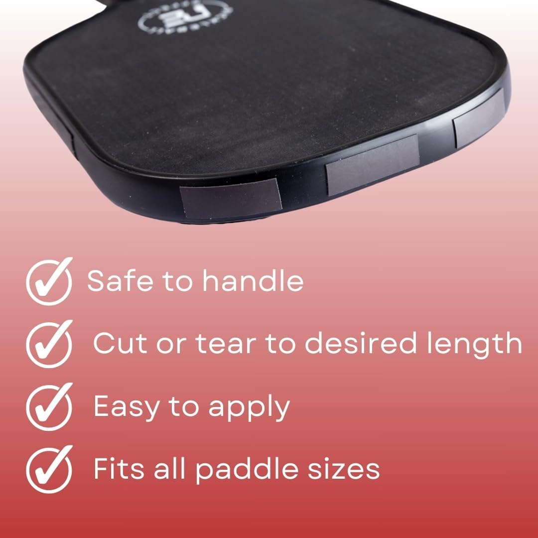 Weighted Tungsten Tape for Pickleball Paddles | Non-Toxic & Customizable Alternative of Lead Tape for Pickleball Paddles