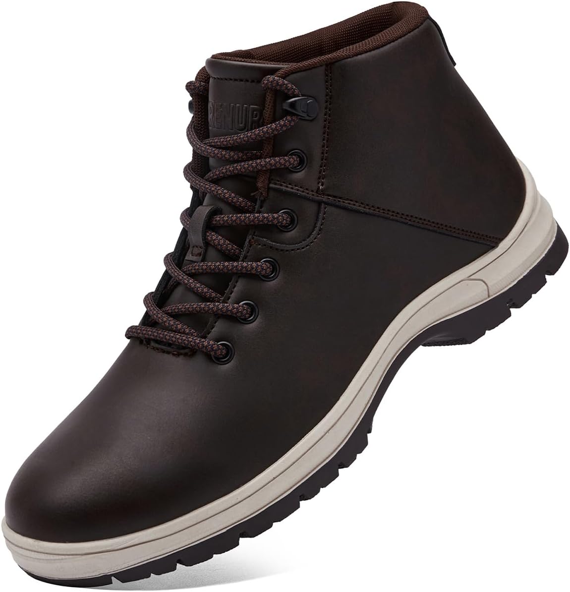 Mens Lightweight Hiking Boots Water Resistant Mid Ankle Work Casual Hiker Trekking Outdoor Boots Anti Slip Hiking Shoes