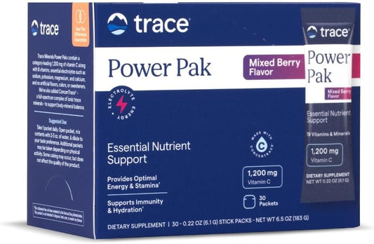 Trace Minerals Research ESPP18 - Electrolyte Stamina Power Pack, 0.6 lb (Mixed Berry)