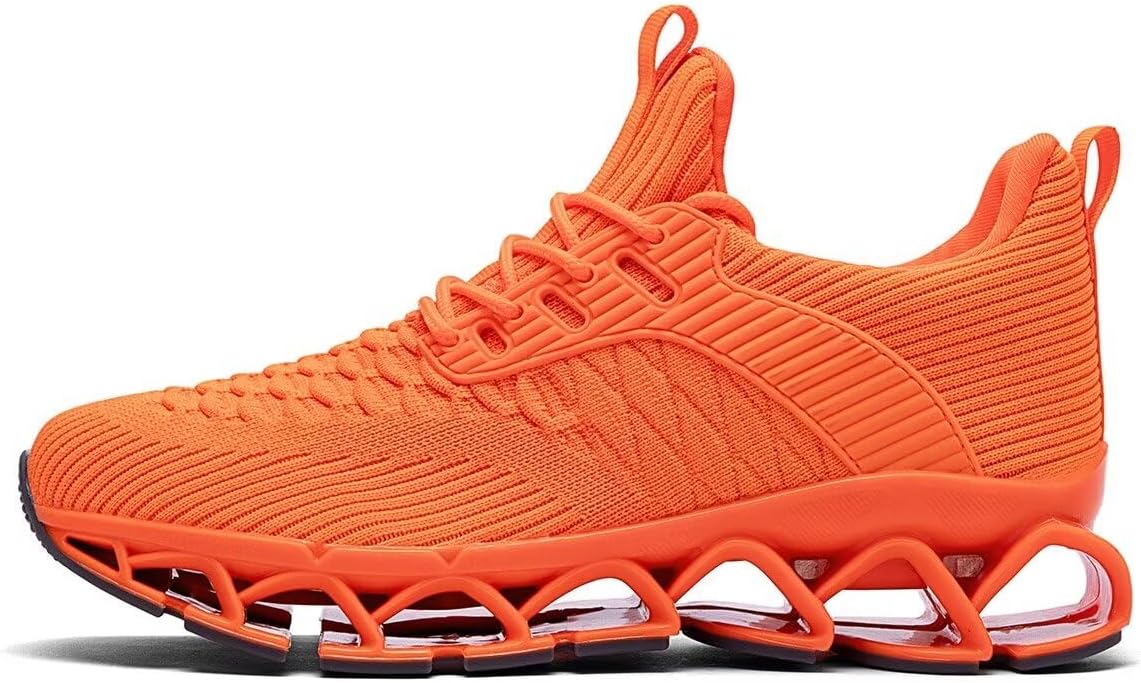 Mens Slip on Walking Running Shoes Blade Tennis Casual Fashion Sneakers Comfort Non Slip Work Sport Athletic Trainer