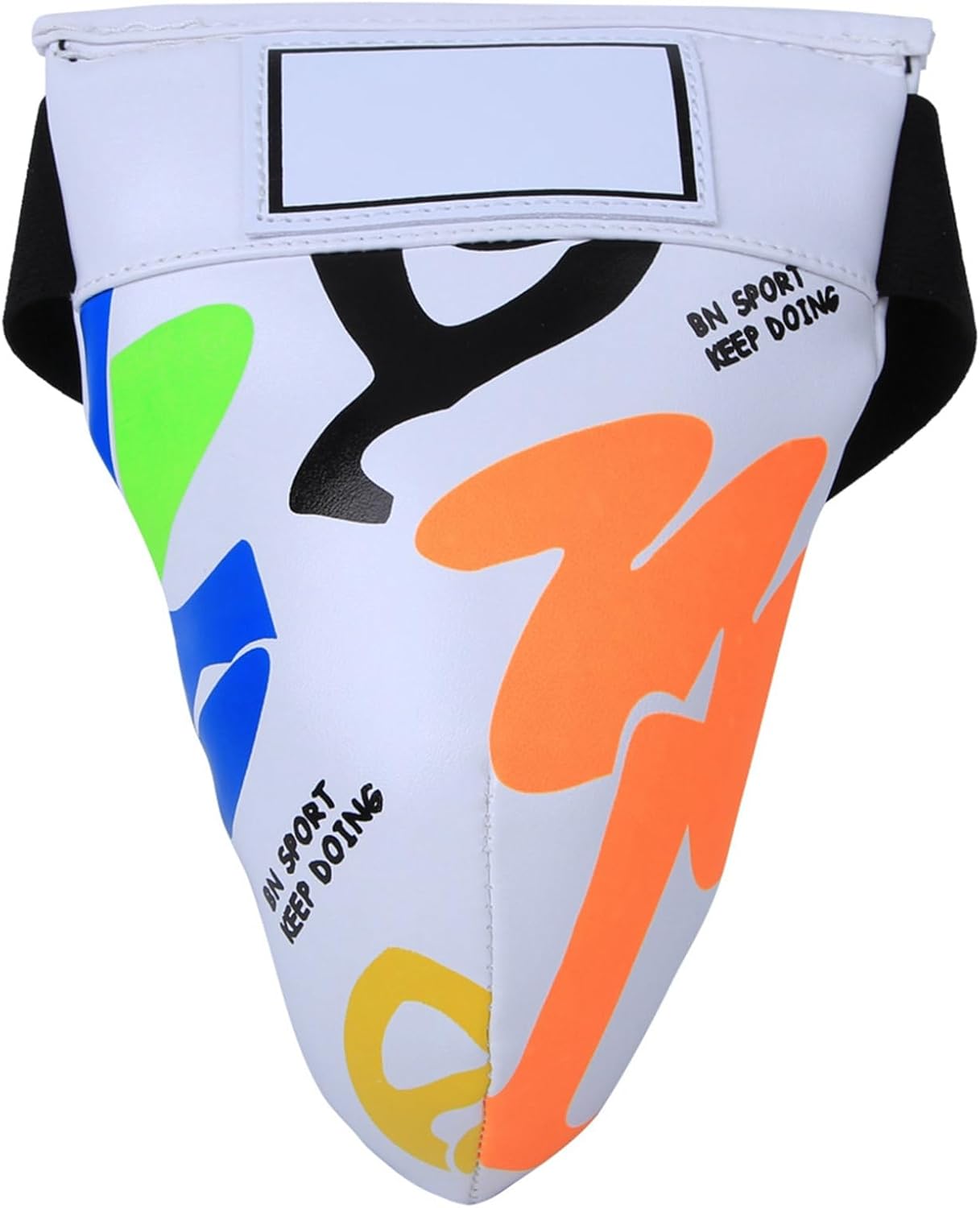 Groin Protector Boxing, Groin Guard Boxing, Children Boxing Groin Protector, for Boxing Taekwondo Muay Thai Training, White