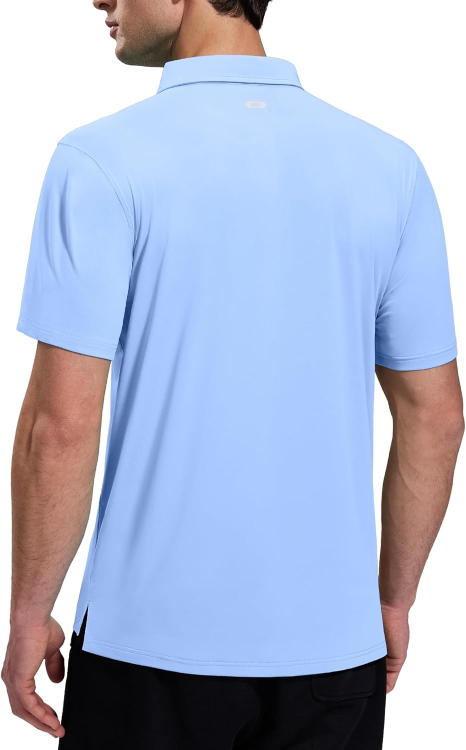 MIER Polo Shirts for Men Short Sleeve Dry Fit Performance Golf Tennis Active Collared Shirts, UPF 50+ Sun Protection