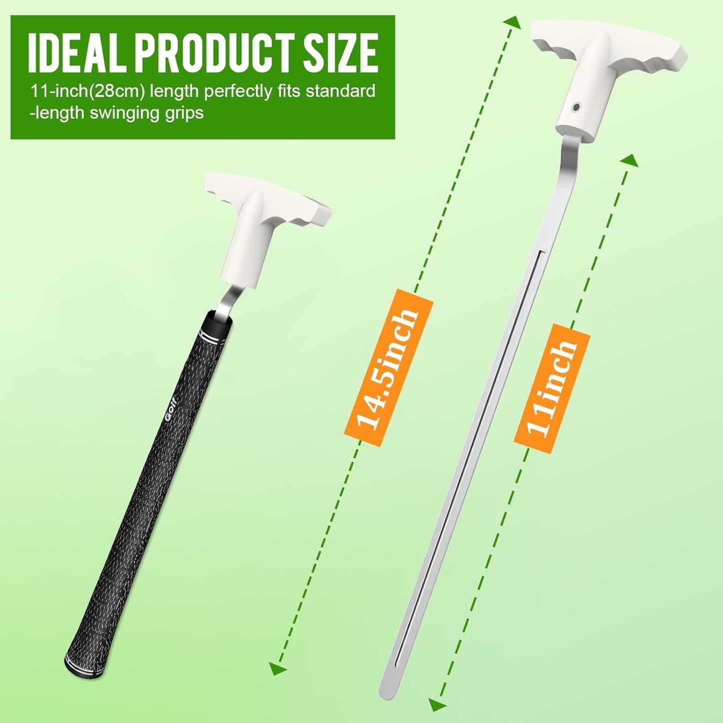 Golf Grip Removal Tool, V-Groove Grip Remover Saver Gripping Tool for Removing Golf Club Grips (1 Pcs)