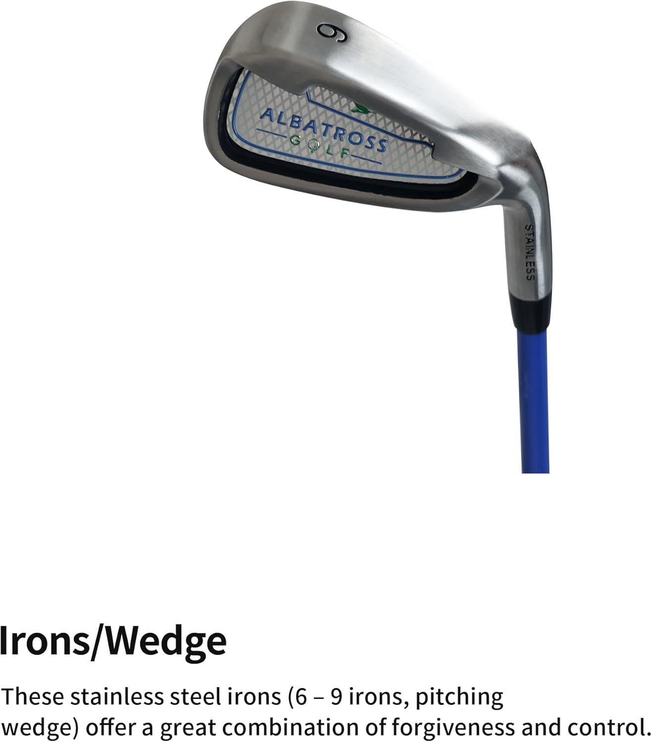 Junior Complete Golf Club Set with Stand Bag for Age 3-12, 7-Piece or 8-Piece Set, Right Hand