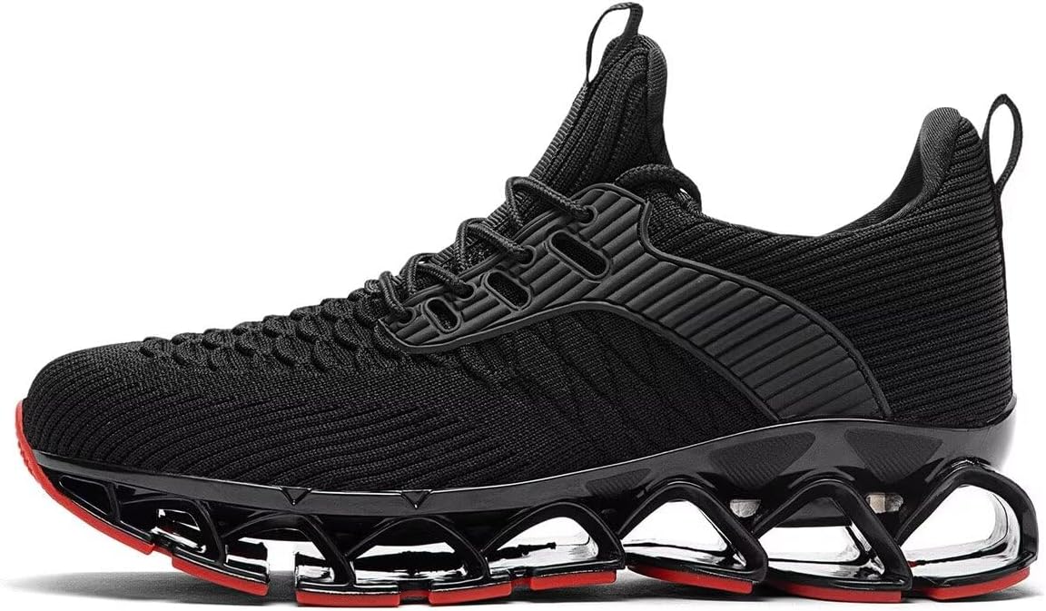 Mens Slip on Walking Running Shoes Blade Tennis Casual Fashion Sneakers Comfort Non Slip Work Sport Athletic Trainer