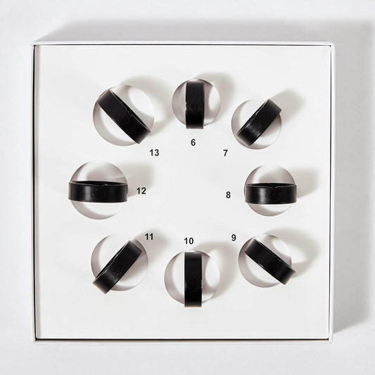 Health Tracker Ring, Smart Health Ring for Women Men with Heart Rate, Blood Oxygen, Sleep Monitor, Steps,Calories, No Subscription Fee, IP68 Waterproof Smart Ring for iPhone & Android(Only Sizing Kit)