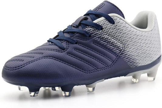 brooman Kids Soccer Cleats Boys Girls Athletic Outdoor Football Shoes