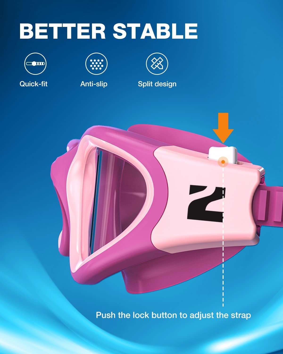 ZIONOR Swim Goggles, G1 SE Swimming Goggles Anti-fog for Adult Men Women