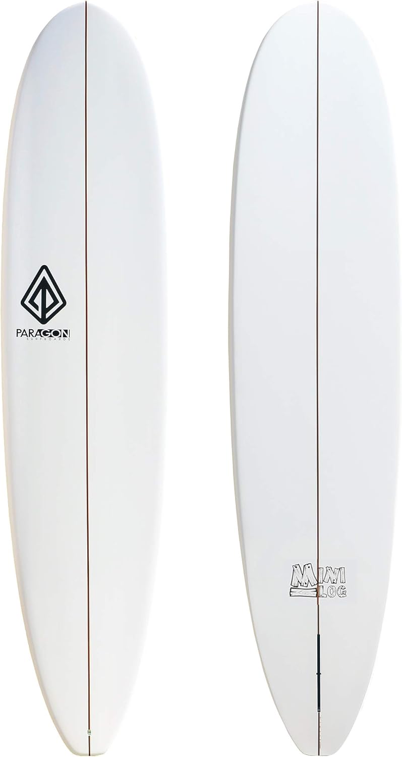 Epoxy Fiberglass Surfboard | High-Performance & Fun Single Fin Longboard Surfboard for All Wave Conditions | 8'0 | 9'0