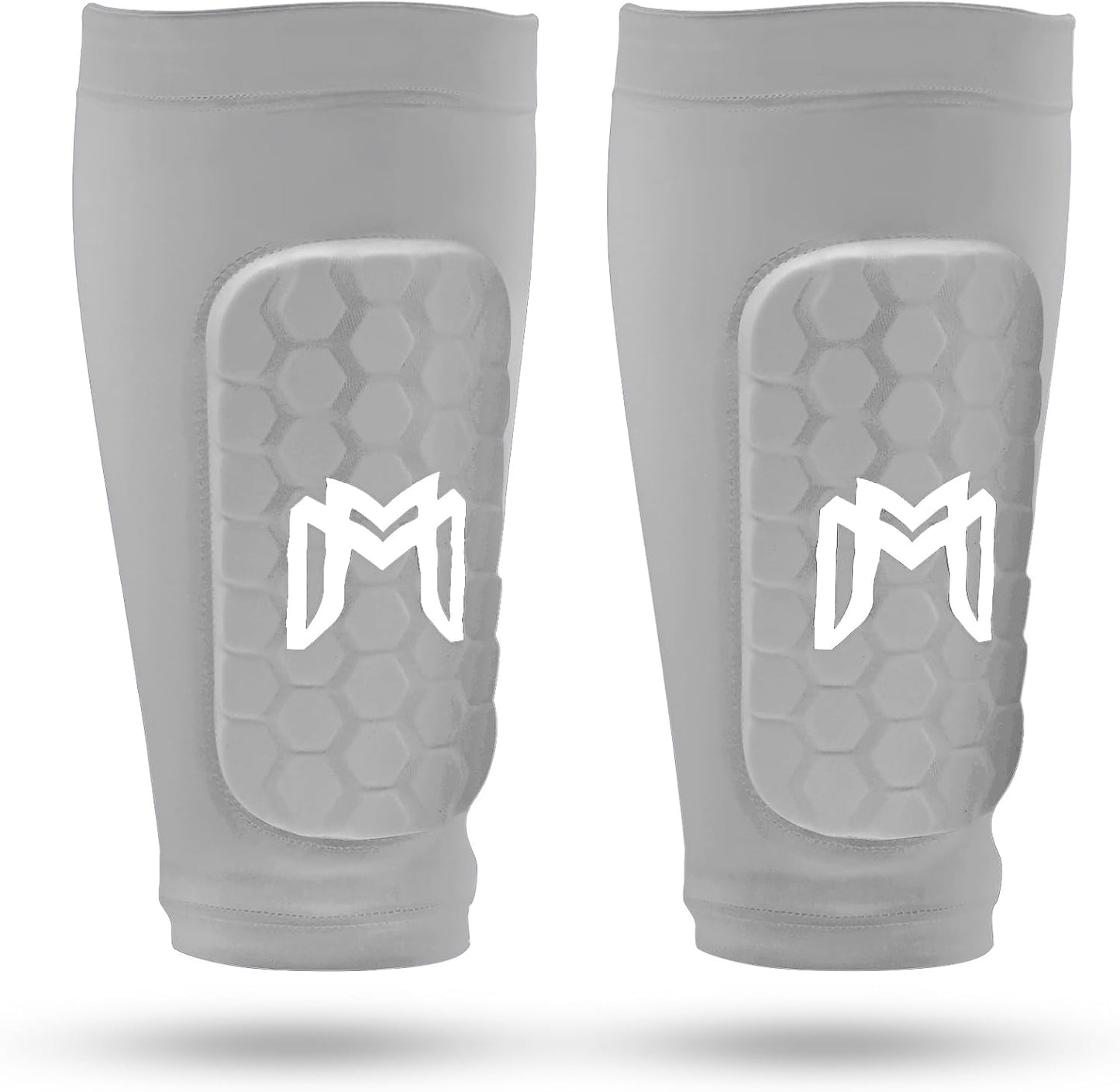 Mini Shin Guards Soccer – Built in Shin Pad Sleeves for Mens, Women, Teens - Small Shin Guards - Lightweight, Breathable Shin Defender Leg Protection