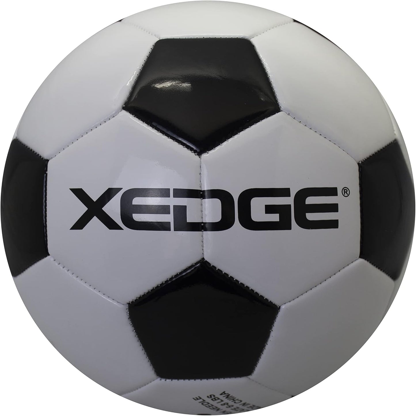 XEDGE Official Size Soccer Ball,Size 5 Training Ball for Girls,Boys,Youth Teenagers,Adults,Machine Stitched for Indoor Outdoor Play
