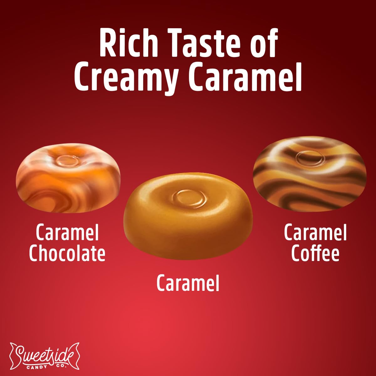 Werther'sOriginal Caramel Hard Candy Assorted Flavors, 2 Pack of Individually Wrapped Sugar Free Werther'sHard Candy, 7.7oz Each, Perfect Werthers Candy for Sharing or Stocking Up