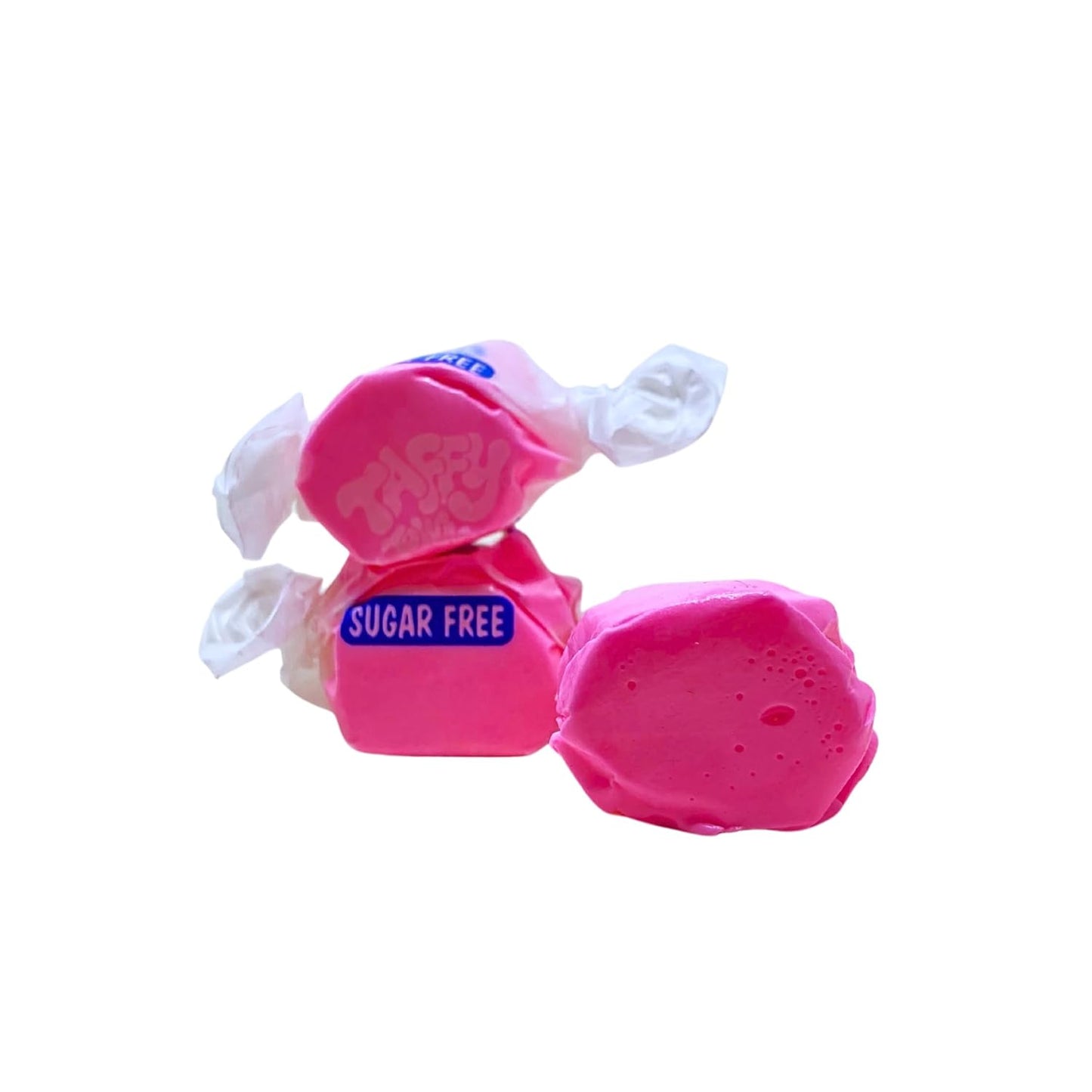 Sugar Free Cinnamon Salt Water Taffy - 1lb (16oz) Bulk Bag Individually Wrapped, Soft & Chewy, Nut Free, Gluten Free, Diabetic & Keto Friendly Gourmet Candy For Taffy Lovers