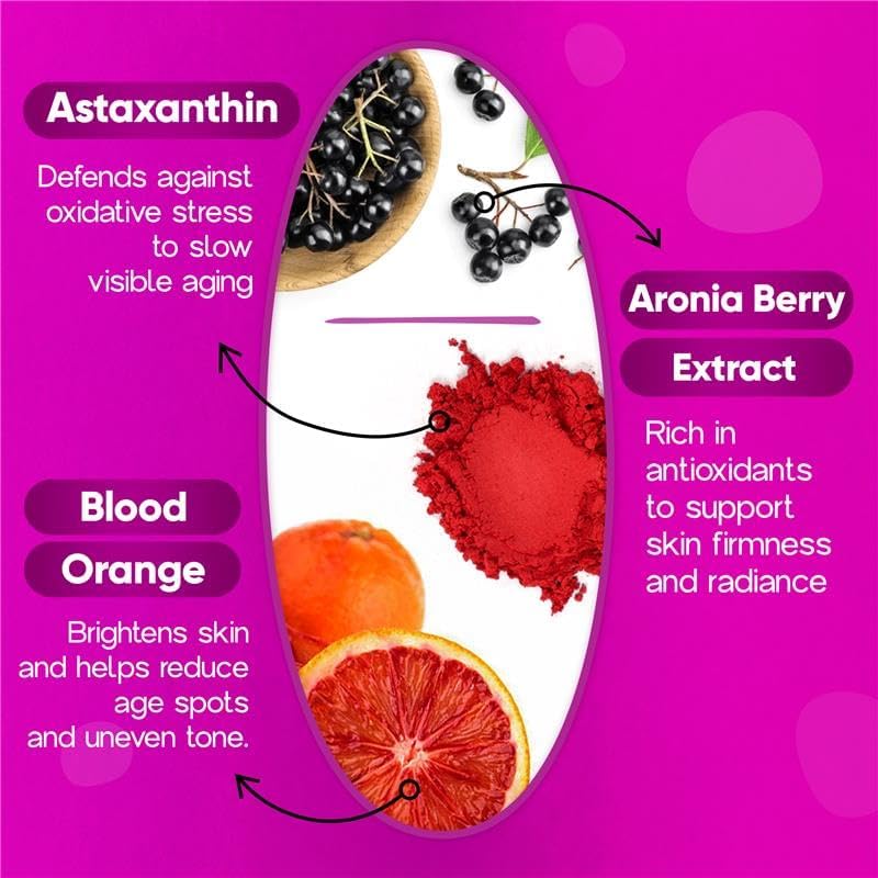 Liquid Collagen Peptide Drink - 10000mg Hydrolyzed Marine Collagen Peptides with Vitamin C, Premium Blend, Promote Healthy Hair Skin Nails Joints Bones, (1 Box, 10 Bottles)