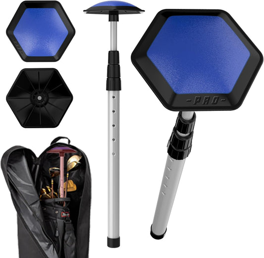 Golf Travel Bag Support Rod,Aluminium Golf Travel Bag Pole 52In to Protect Golf Clubs from Impacts,Retractable Shaft Fit Golf Bag