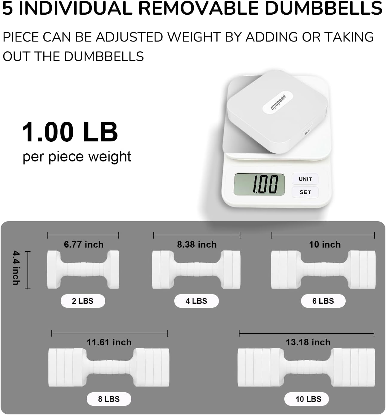 Adjustable Dumbbell Set for Women Men 16LB 20LB Hand Weights Dumbbells Sets Woman Exercise Fitness dumbbell Adjust dumbbells set of 2 for Home Gym Workout Strength Training Equipments