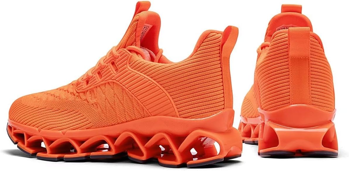 Mens Slip on Walking Running Shoes Blade Tennis Casual Fashion Sneakers Comfort Non Slip Work Sport Athletic Trainer