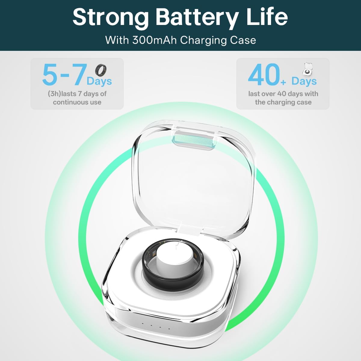 Smart Rings for Women Men,Fitness Tracker Ring,Heart Rate,Blood Oxygen,Blood Pressure,Step Tracker,Sleep Monitoring,No Subscription Fee,IP68 Waterproof Smart Ring for iphone&Android(Gold 13)