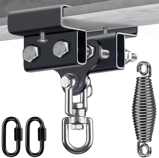 BeneLabel Punching Bag Hanger, Heavy Bag Mount, Boxing Bag Kit, Holder, Wall Mount, Accessories for Beam, 400KG Capacity