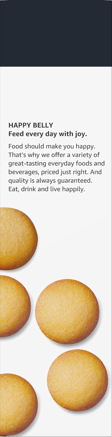 Amazon Brand - Happy Belly Mini Vanilla Wafers, 11 ounce (Pack of 2)