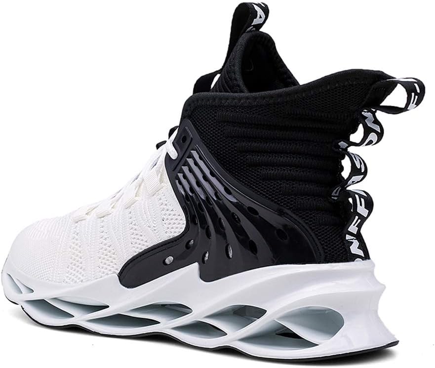 Hello MrLin Men's Running Shoes Non Slip Athletic Tennis Walking Blade Type Sneakers Hip Hop