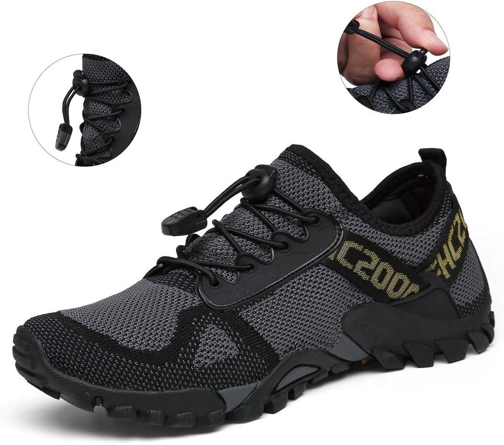 ABAO Hiking Shoes Men Women Outdoor Sports Shoes Non-Slip Breathable Sneakers Low Top Walking Shoes for Outdoor Trailing Trekking Walking Climbing Travel Lightweight