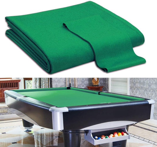 Boshen Worsted Blend Billiard Cloth Pool Table Felt Fast Speed for 7' 8' 9' Pool Table Pre Cut Bed & Rails
