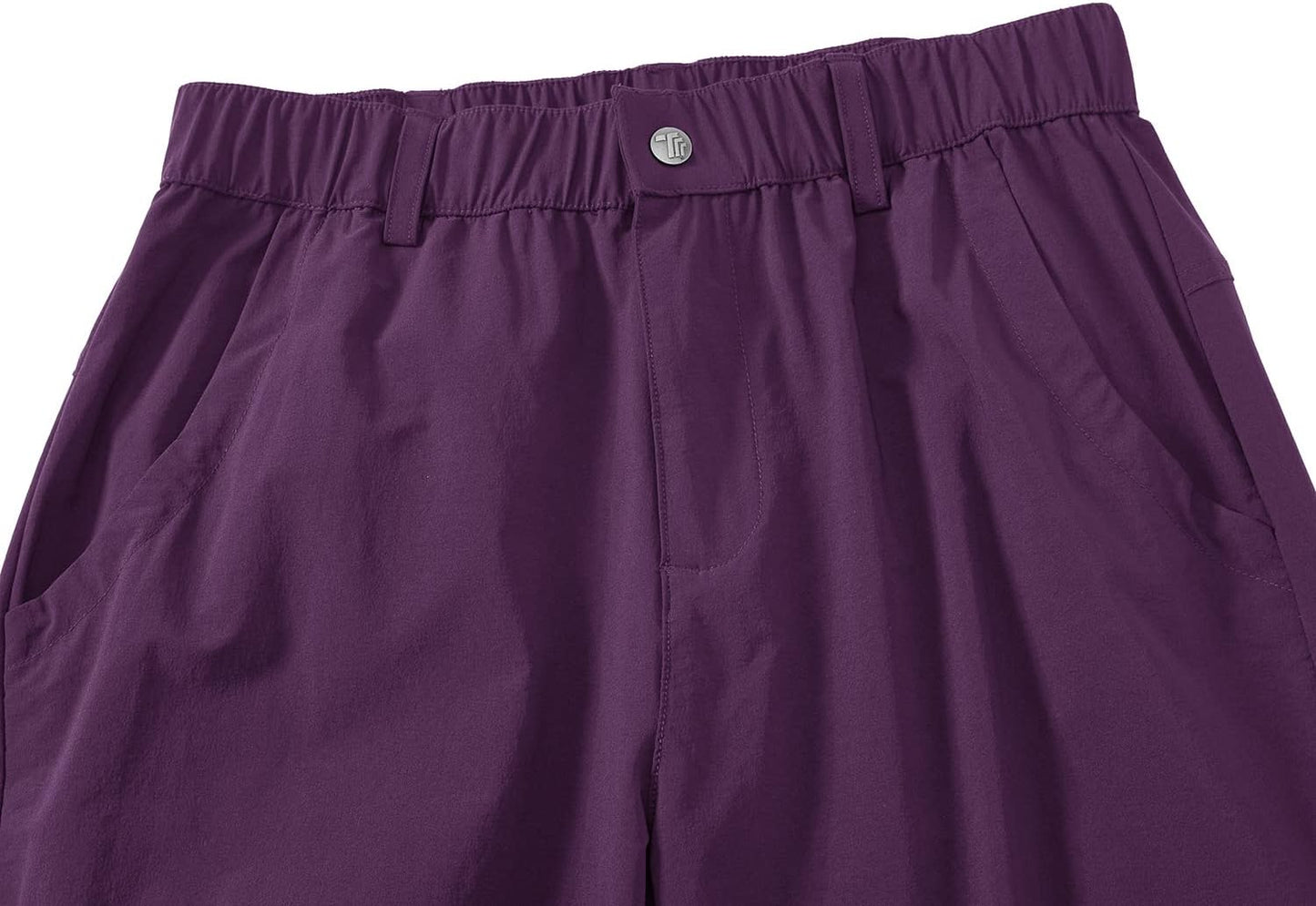 YSENTO Women's Hiking Pants Lightweight Stretch Quick Drying UPF 50 Camping Travel Work Cargo Pants 6 Pockets