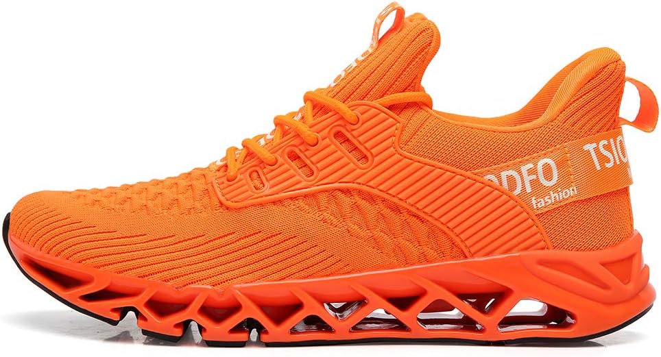 TSIODFO Men Sneakers Fashion Sport Running Athletic Tennis Walking Shoes