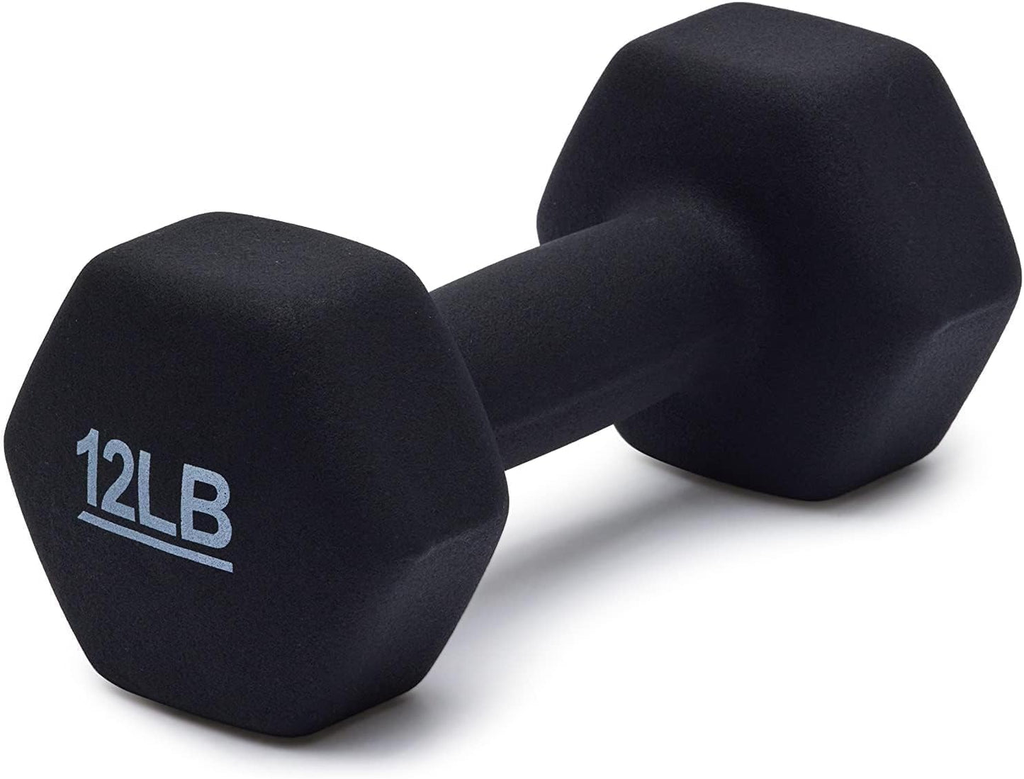 Amazon Basics Neoprene Dumbbell Hand Weights for Exercise and Muscle Toning
