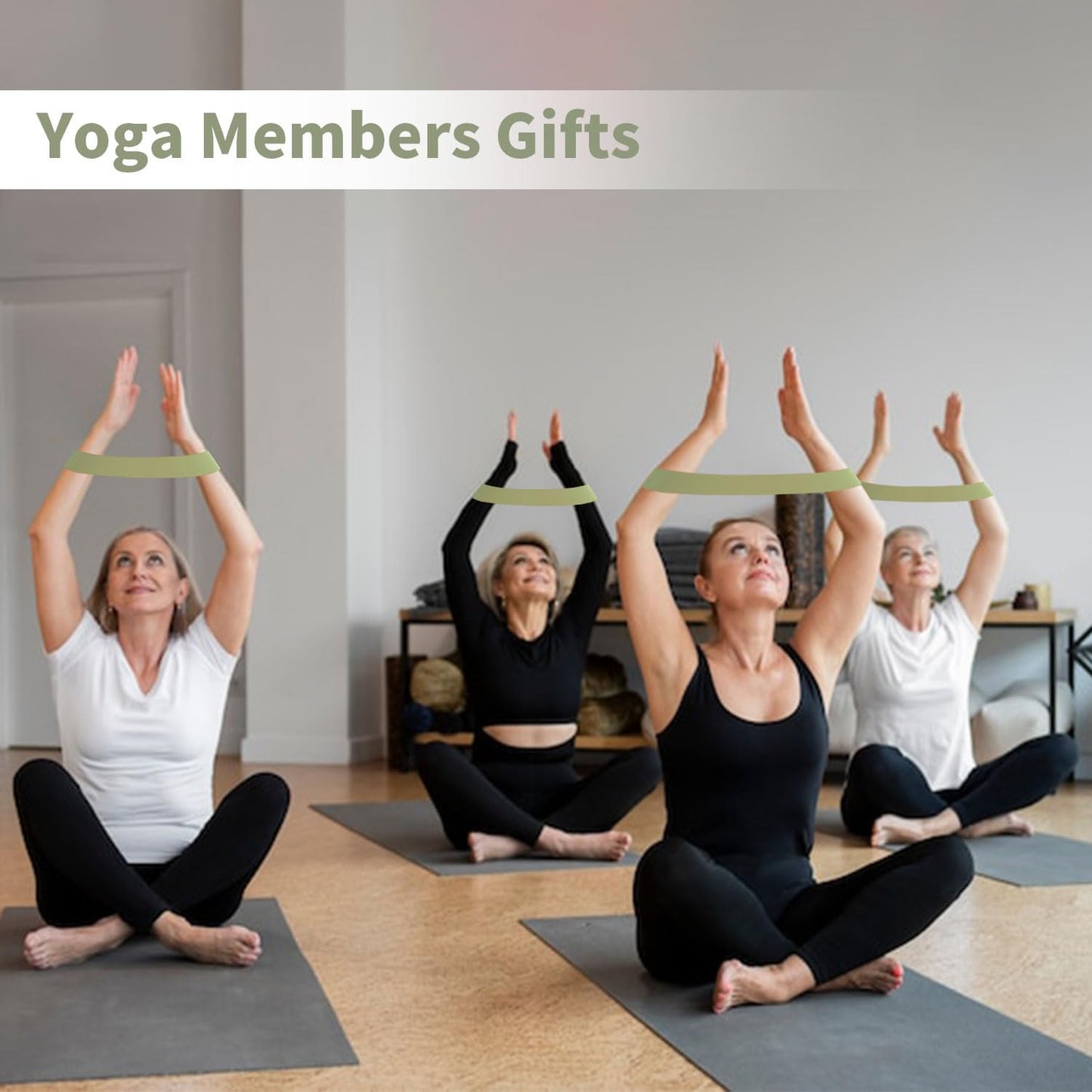 100 PCS Bulk Resistance Bands, Loop Exercise Bands Set for Gym Members Sports Class Students Gift, 5 Pieces Each Set with Storage Bag, Fitness Bands for Outdoor Home Gym Yoga Pilates