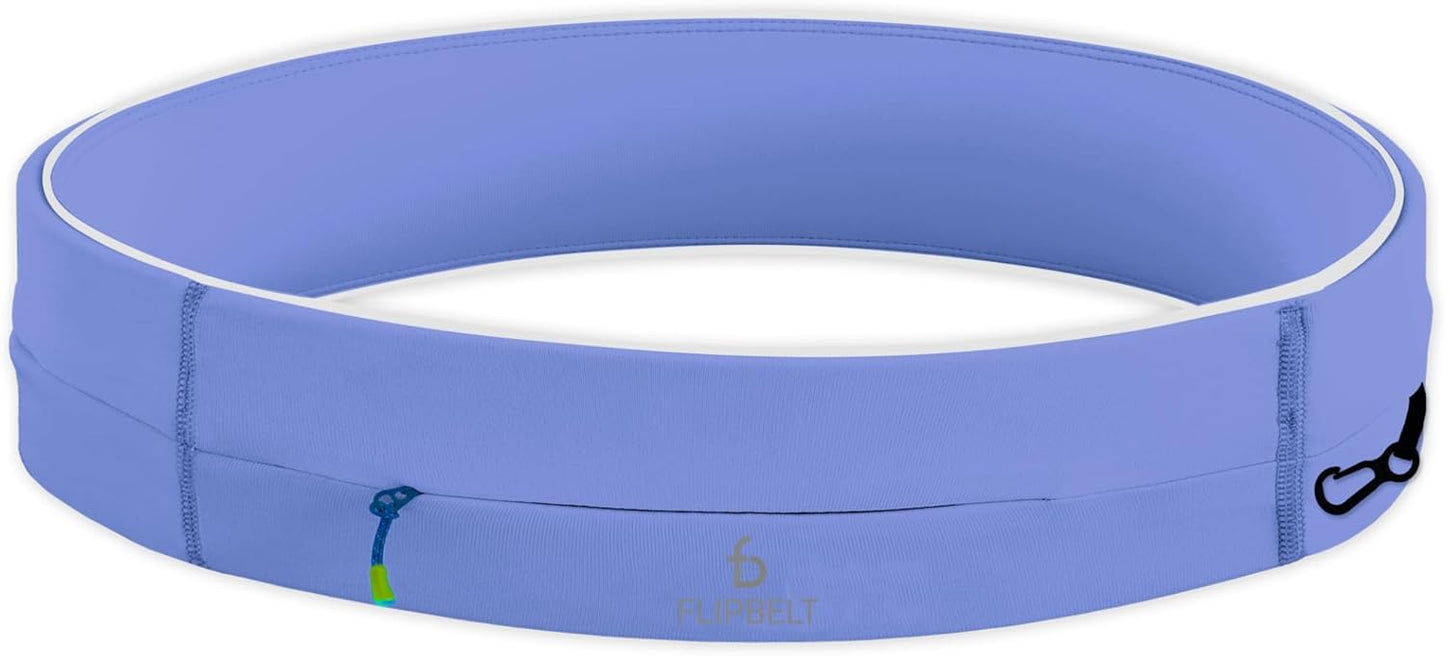 FlipBelt Zipper Running Belt, Waist Pack for Fitness and Running, US Company