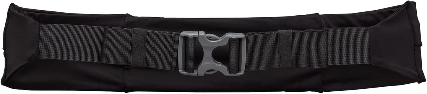 Nathan Running Belt Adjustable Fit Zipster, Zippered, Weather-Resistant Pocket & Two Quick-Stash Pockets for Running Gear, Running Fanny Pack, Walking, Hiking, Gym