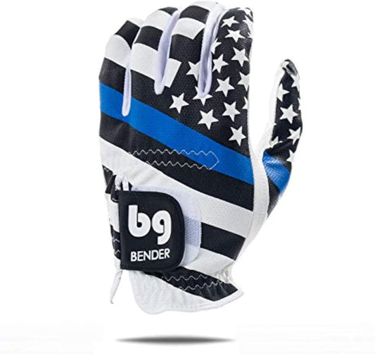 BG Bender - Mens Golf Glove, Durable Mesh Golf Gloves, Unique Golf Gloves