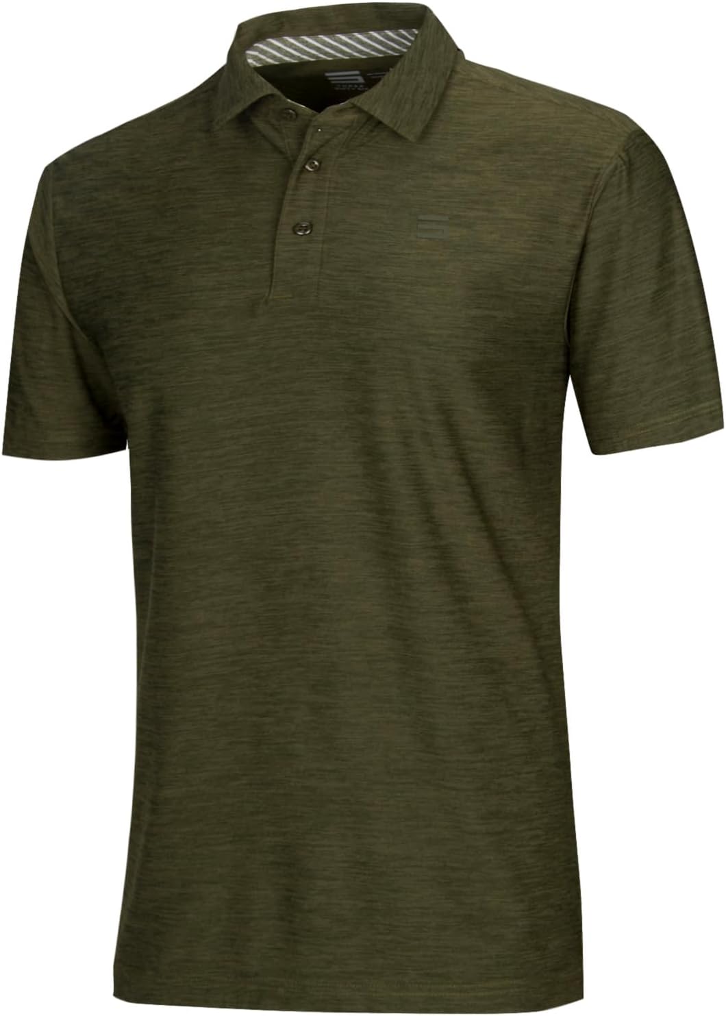 Three Sixty Six Golf Shirts for Men - Dry Fit Short-Sleeve Polo, Athletic Casual Collared T-Shirt