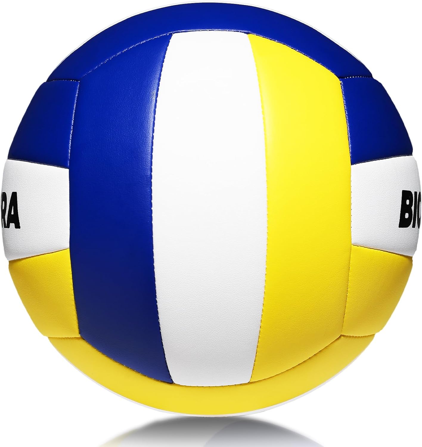 Softy Volleyball, Durable PU Leather,Waterproof Indoor Outdoor Soft Volleyball for Beach Game Gym Training (Official Size 5)