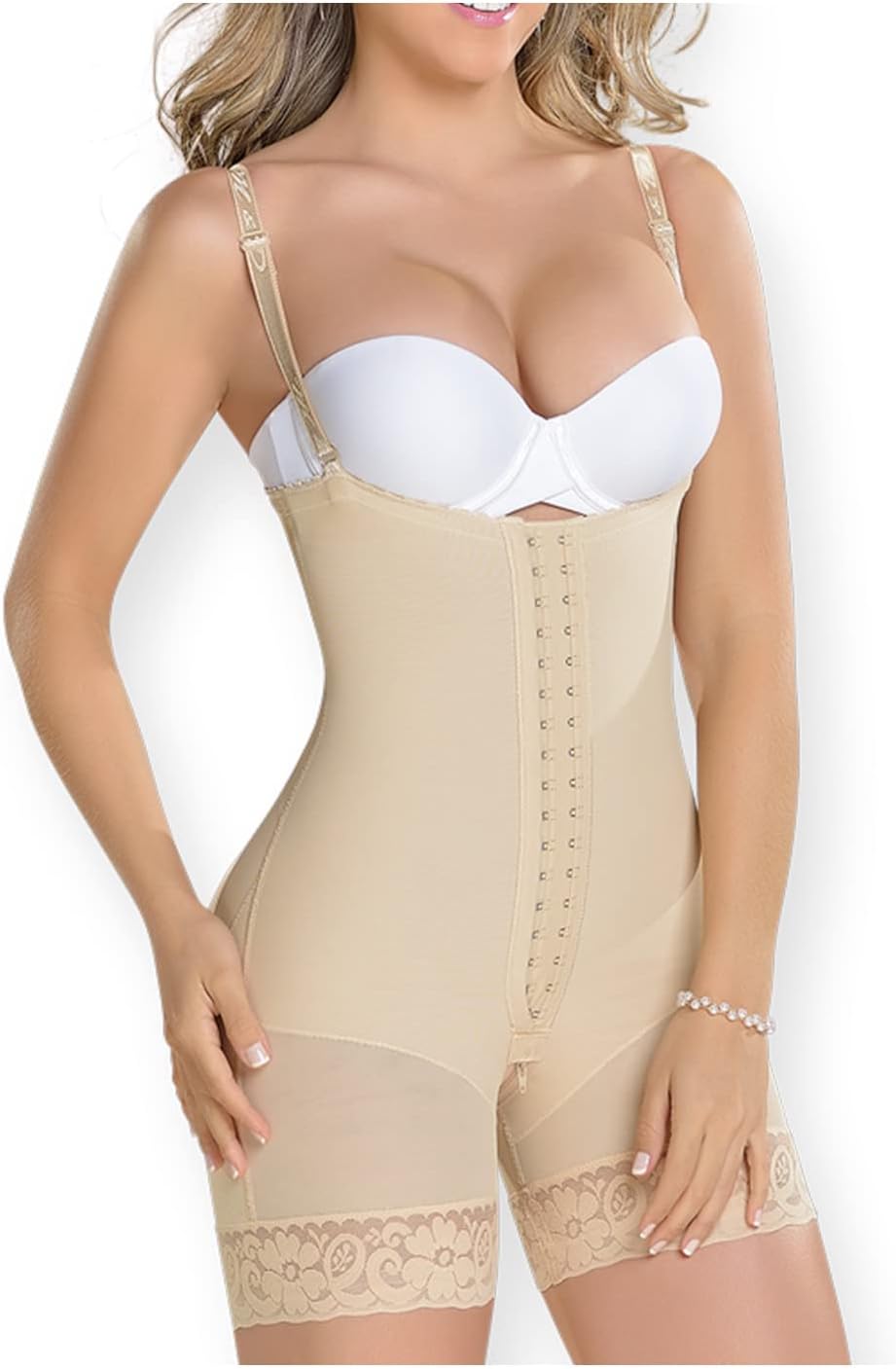 M&D Fajas Colombianas Postparto Reductoras y Moldeadoras Strapless Colombian Postpartum Girdles Butt Lift for Women