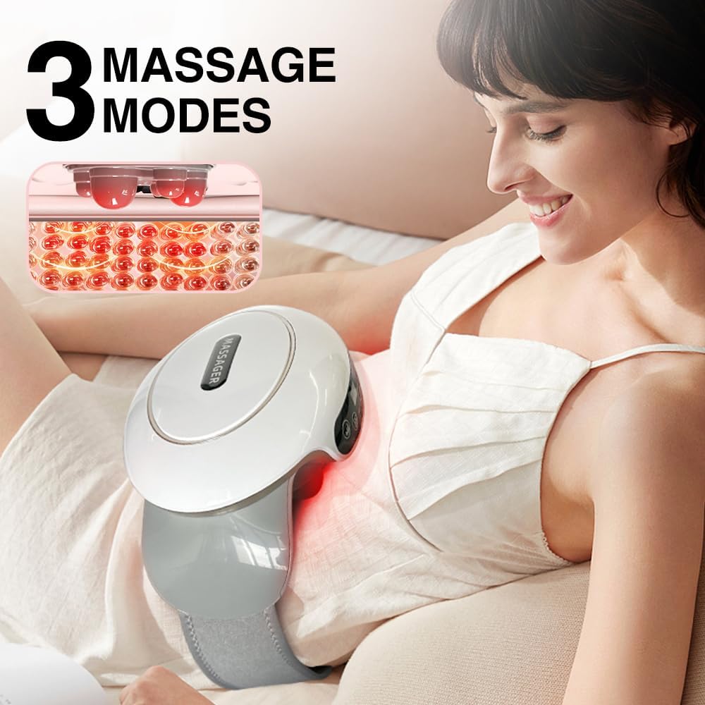 Abdominal Massager, Stomach Massage for Digestion, Stomach Relaxation, and Digestive Relief - Belly Cellulite Massager for Flattening Belly, Gas, Bloating, and Constipation