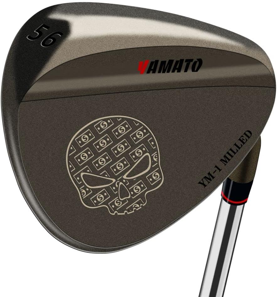 Yamato Golf Wedge Set or Individual Golf Wedges 50/52/54/56/58/60 Golf Gap Wedge Sets Sand Wedge|Lob Wedge Golf Clubs for Men & Women Milled Face for High Spin