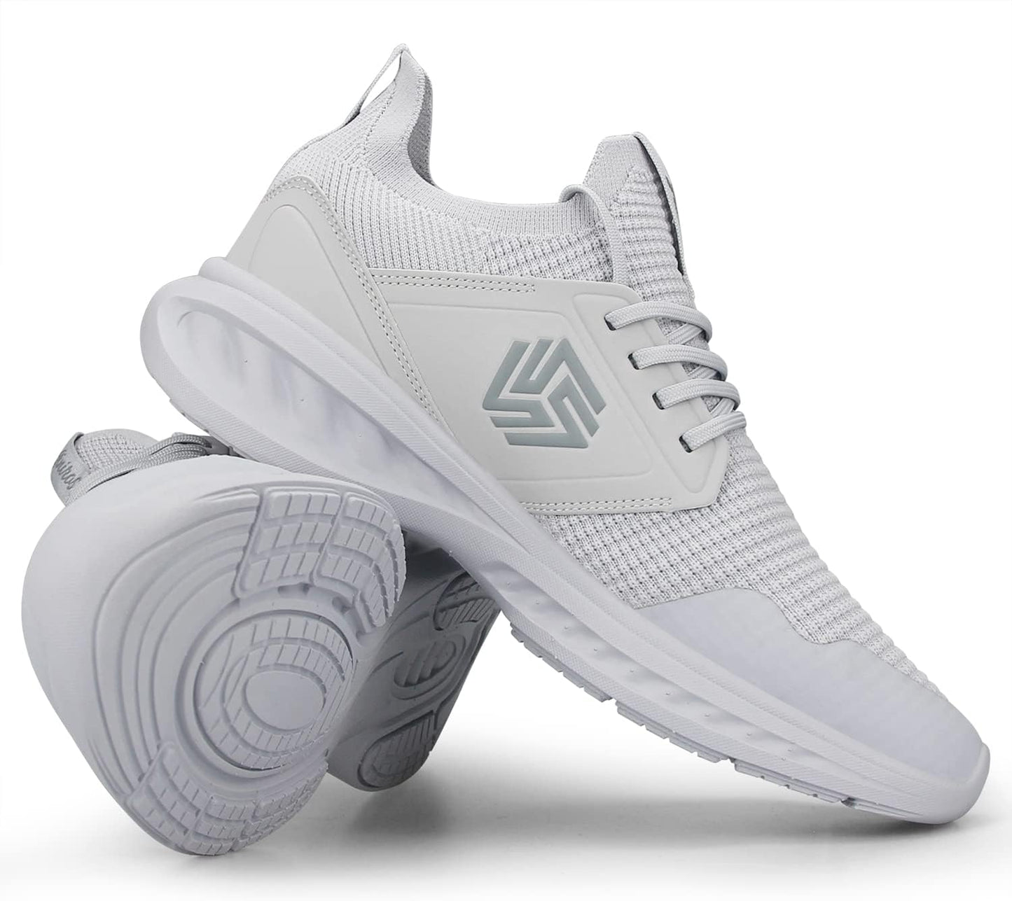 Mens Slip On Walking Shoes Non Slip Running Shoes Breathable Workout Shoes Lightweight Gym Sneakers