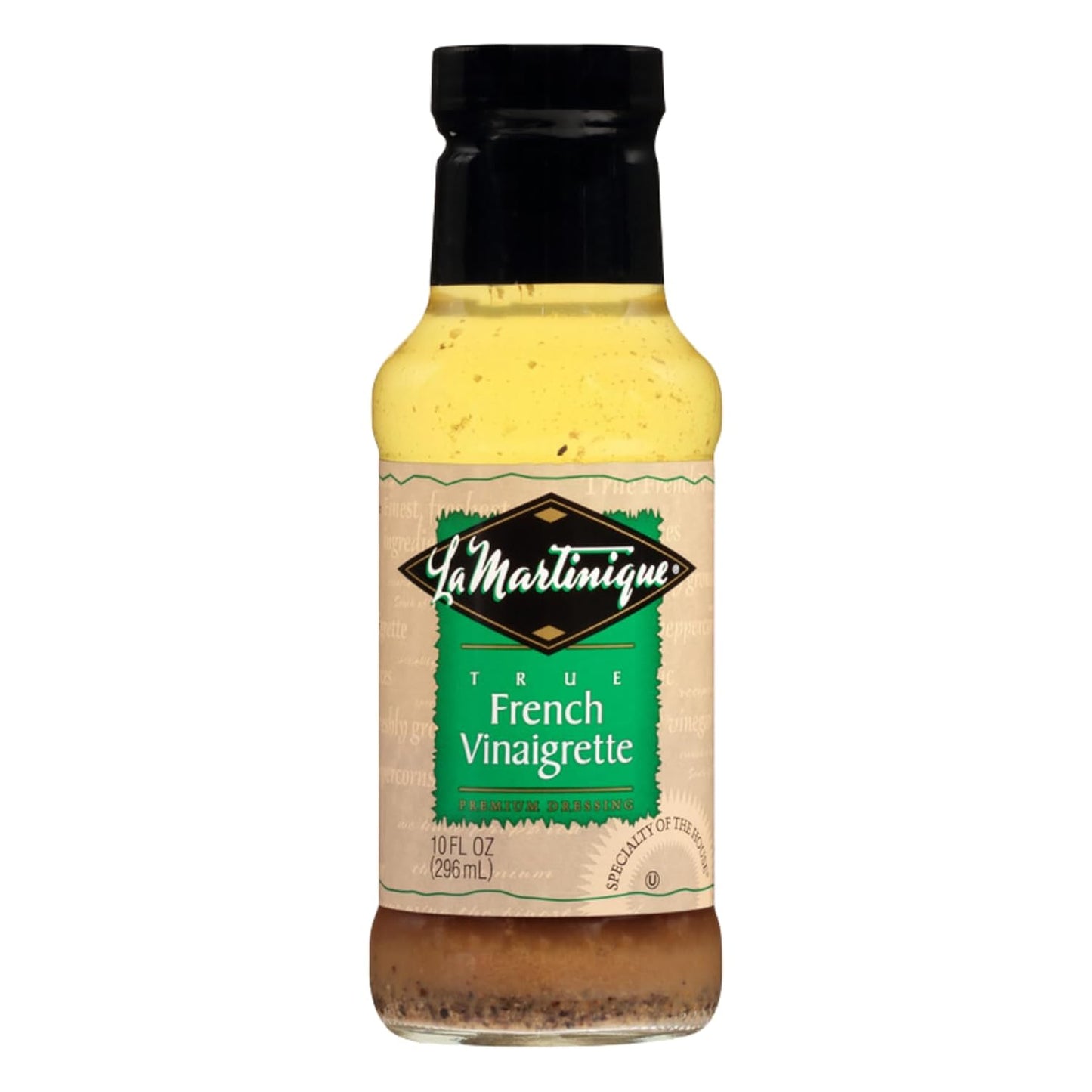 La Martinique True French Vinaigrette Dressing 10 Ounce Bottle (Pack of 1)